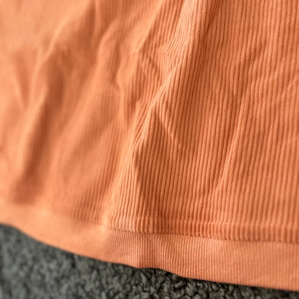 Cozy‎ whatever spices your pumpkin Orange Crew Neck corded Sweatershirt 2XL